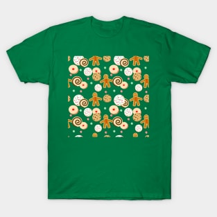 Christmas Candy Pattern T-Shirt